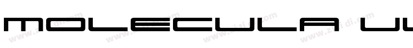 molecula ultra字体转换